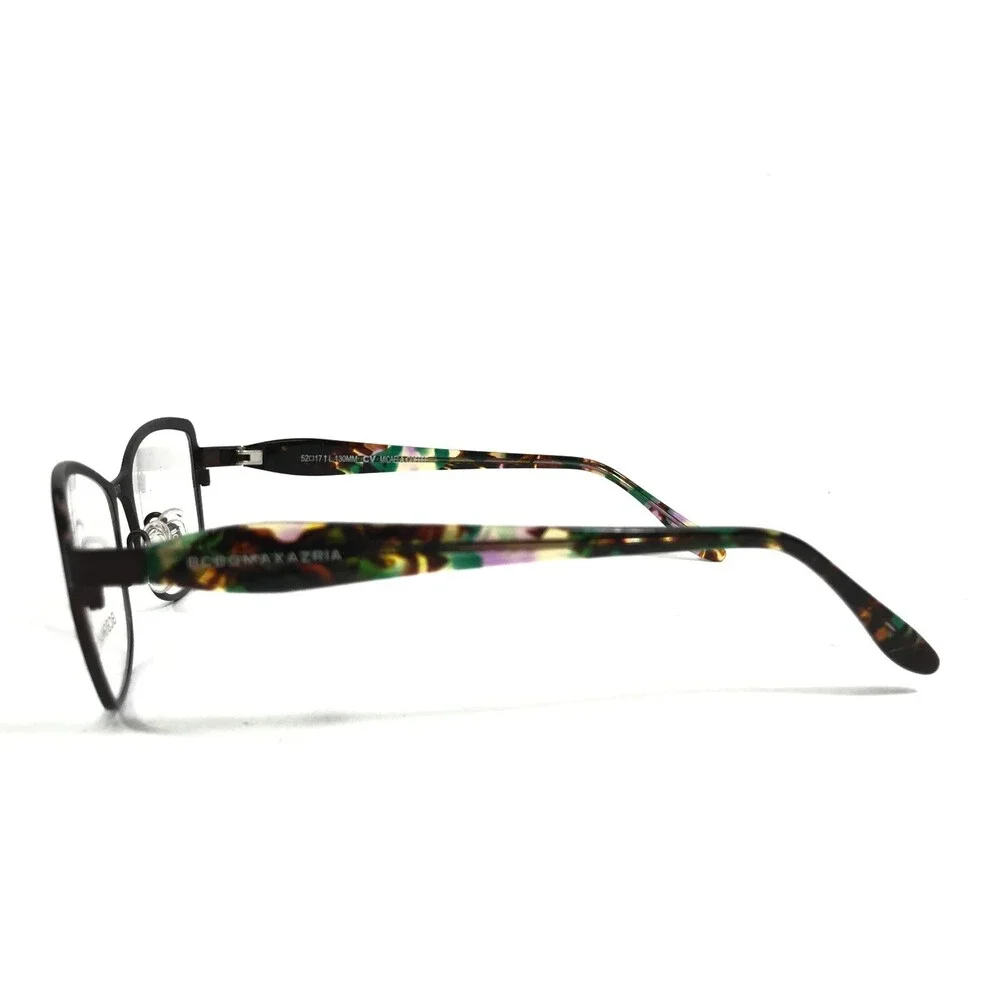 BCBGMAXAZRIA Eyeglasses Frames MICAELA COFFEE Brown Cat Eye Full Rim 52-17-130
